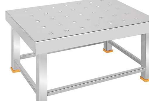 Priya Stainless Steel Kitchen Stool (Patla) (L-13.5inch* W-9inch* H-9inch) - Image 2